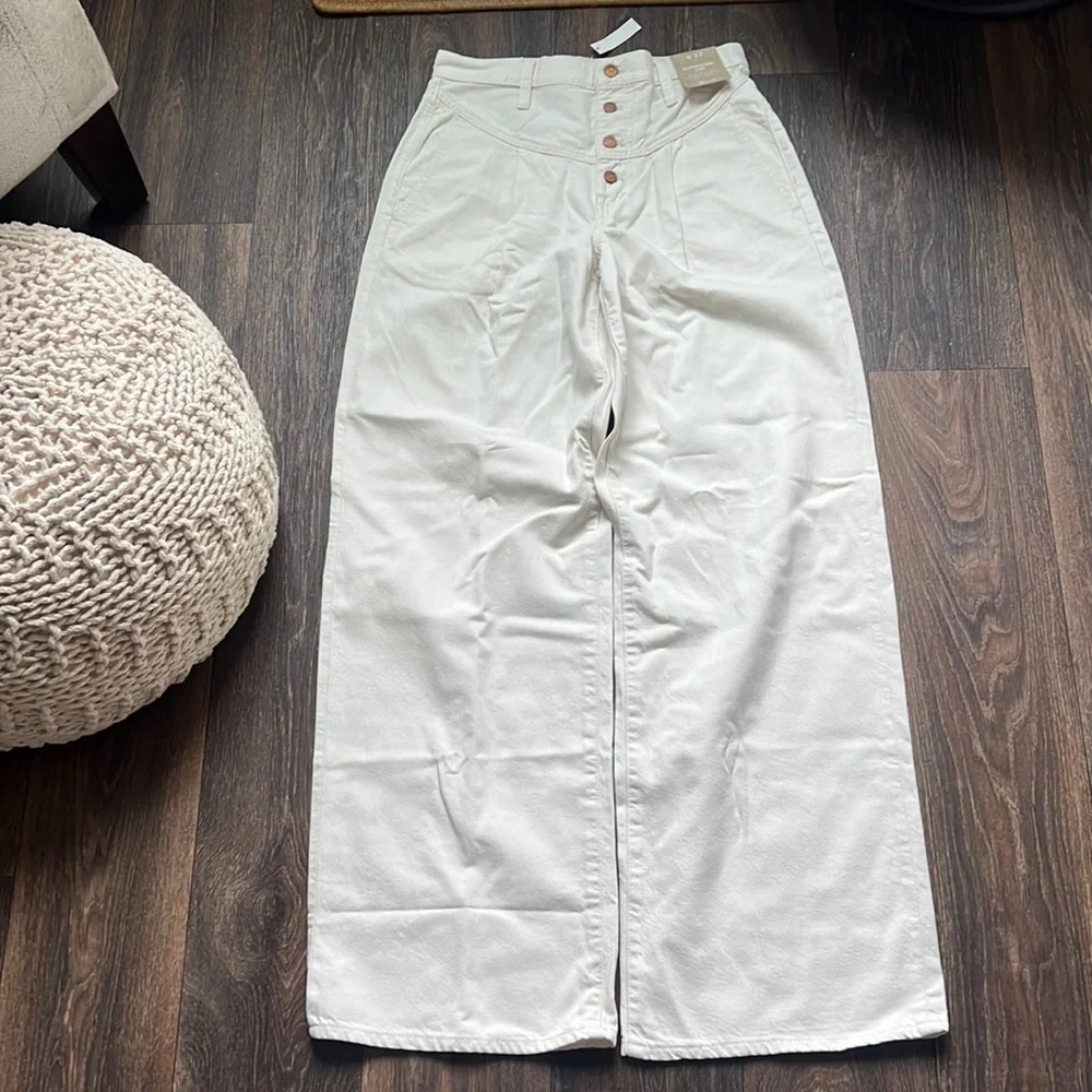 Madewell Super Wide Leg Jeans - Picture 2 of 10